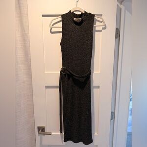 Sans Souci Charcoal Sleeveless Maxi Dress